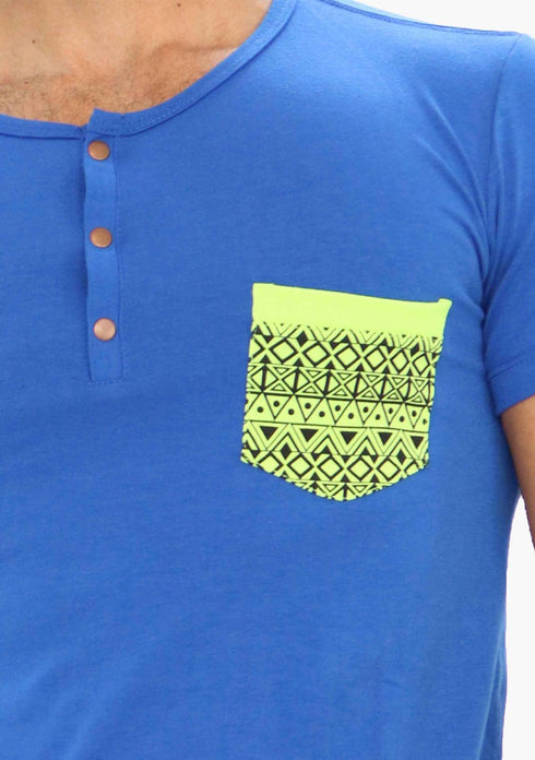 Men's AQ Crew Neck Short Sleeve T-Shirt